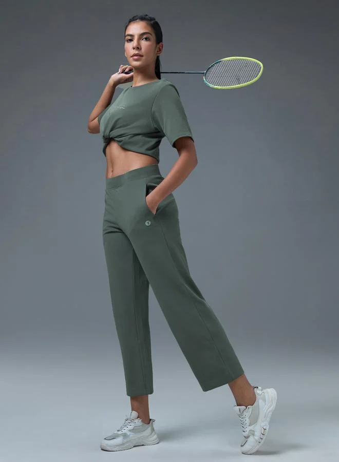 Technosport Relaxed Fit Sports Trackpants with ELASTO PLUS