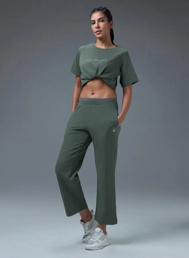 Technosport Relaxed Fit Sports Trackpants with ELASTO PLUS