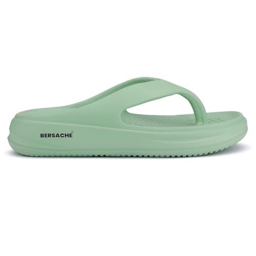 BERSACHE Extra Soft Classic Casual with Regular wear with Ultra Soft & Flexibility Technology Slipper for Women's Green - Image 3