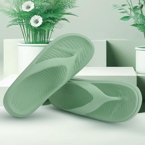 BERSACHE Extra Soft Classic Casual with Regular wear with Ultra Soft & Flexibility Technology Slipper for Women's Green - Image 2