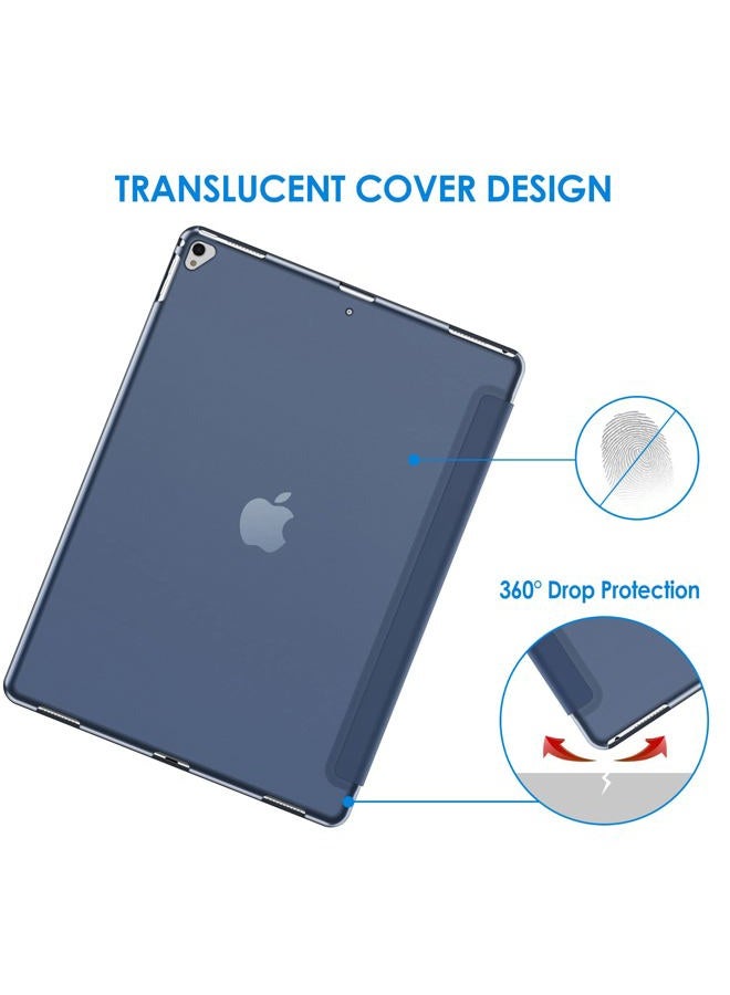Jetech Case for iPad Pro 12.9 Inch (1st and 2nd Generation, 2015 and 2017 Model), Auto Wake/Sleep (Navy) - Image 4