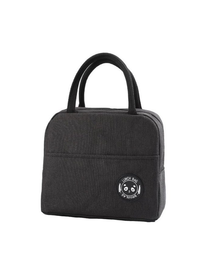 general Insulated Lunch Bag for Men and Women, Portable Thermal Lunch Tote with Utensil Pocket, Multi-Layer Waterproof Oxford Cloth with Reinforced Handles - Perfect for Work, Picnics, and Travel - Image 1