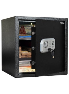 Safety Tech Safety Tech Home Office Safe with Fingerprint and 3 Storage Spaces  - Image 2