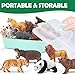 Yeonhatoys 13 Realistic Wild Animal Figures with Sound Book Storage Box Plastic Safari Animal figurines for Toddler Educational Zoo Animal Model Toy Jungle Party Favor Birthday Gifts for Kids Boys Girls 3 - Image 4