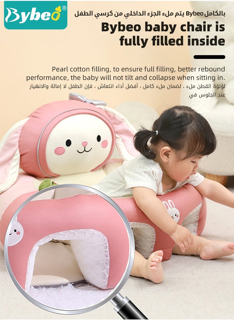 Bybeo - Baby Sitting Support Seat Sofa, Baby Sofa Learn Sitting Chair, Baby Sitting Chair, Infant Sit-up Sofa, Infant Floor Seat With Back Support, Toddler Activity and Feeding Seat, Gift for Kids Boy Girl - Image 1