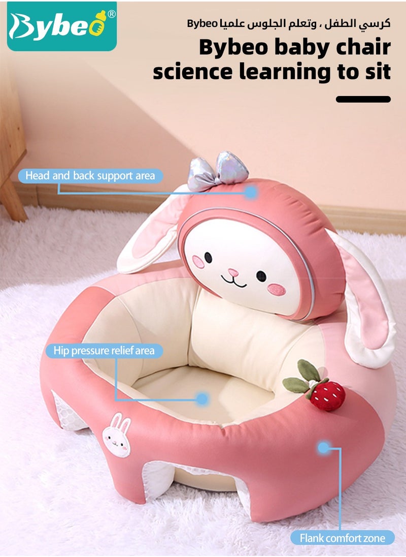 Bybeo - Baby Sitting Support Seat Sofa, Baby Sofa Learn Sitting Chair, Baby Sitting Chair, Infant Sit-up Sofa, Infant Floor Seat With Back Support, Toddler Activity and Feeding Seat, Gift for Kids Boy Girl - Image 1