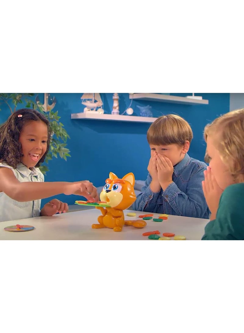 Goliath Picky Kitty, Feed The Kitty His Veggies Before He Flips His Plate Game, Includes 24 Pcs Puzzle Inside, 2-4 Players Interative Fun Games For Kids Age 4+ Years - 331434 - Image 3