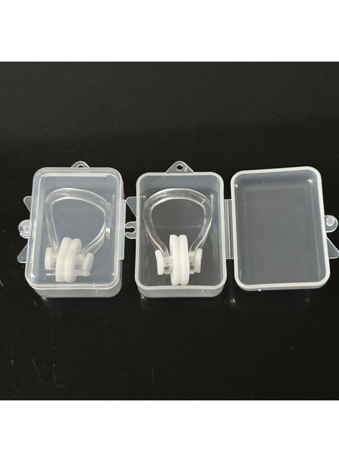 Generic Nose Clip Swimming Nose Clip Swimming Nose Clip Nose Plug Waterproof Water Products Swimming Tools Swimming Supplies Boxed-Color:Jelly Powder - Image 4
