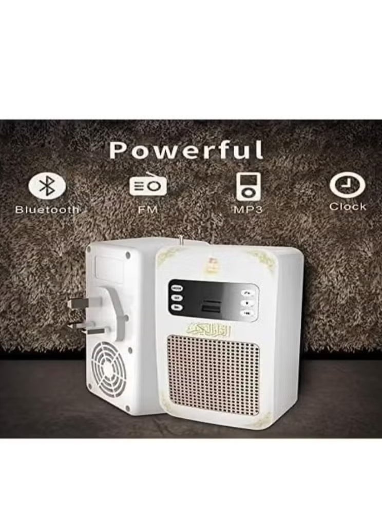 JAJEEK - Quran Speaker with Wireless Remote Control | Clear Voice MP3 Player with Repeat Function | Wall Mounted, 8GB TF Card for Easy Quran Recitation & Learning | Perfect for Spiritual Enhancement - Image 1