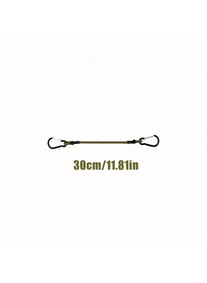 Black Heavy Duty Stretchable Bungee Cords 35.43 Inch 122lb Breaking Strength - Image 4