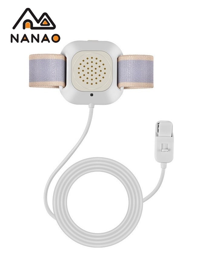 NANAO - Bedwetting Alarm for Boys and Girls,  Pee Alarm with Sound Optional and Flashing LED,Vibration Control, 3 Working Modes, Bed-wetting Sensor for Kids Adults - Image 1