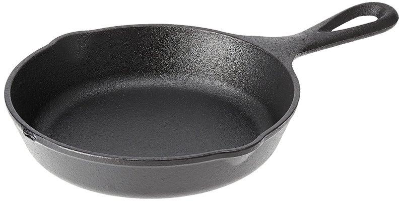 Lodge Wildlife Series - 6.5" Cast Iron Skillet with Wolf Scene - Image 1