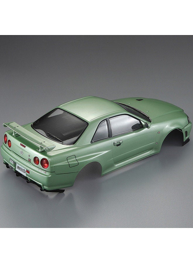 killerbody 48646 nissan skyline (r34) finished body shell frame for 1/10 electric touring rc racing car diy  - Image 5