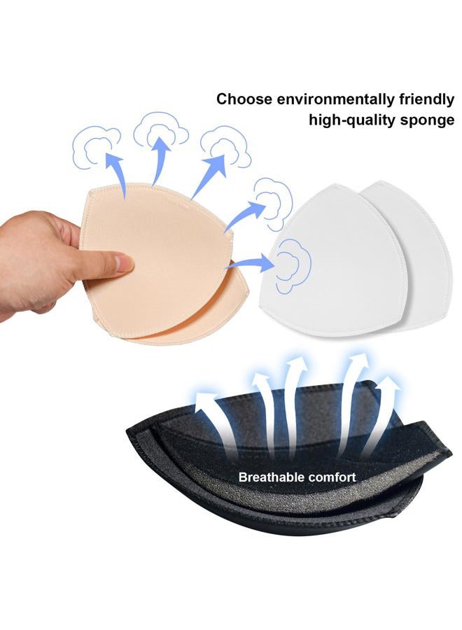 TopBine Bra Pads Inserts, 3 Pairs B/C 3 Color, B/C - Image 3