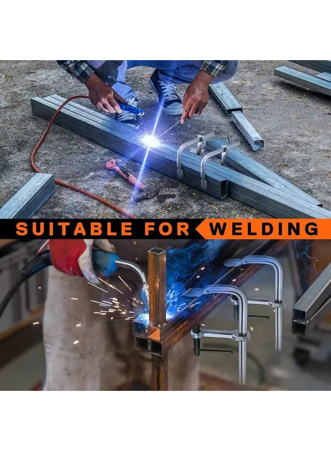 Large Heavy Duty Drop Forged Steel F Clamps For Welding And Woodworking - Image 3