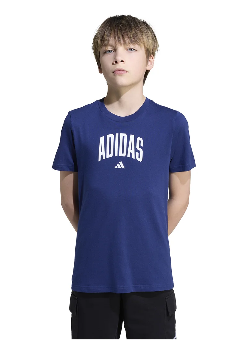 اديداس Youth Collegiate Graphic T-Shirt