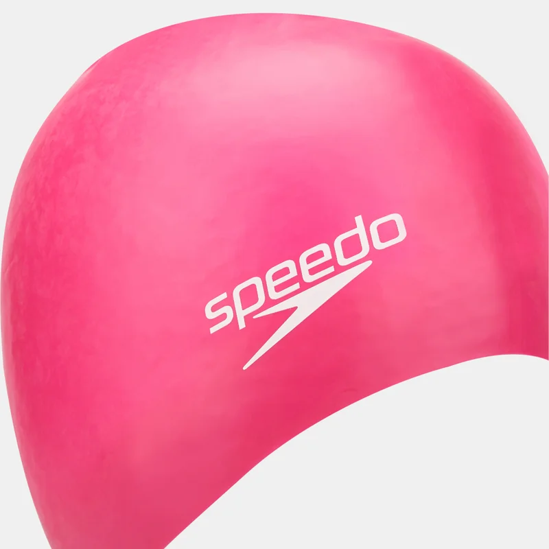 speedo Plain Moulded Silicone Swimming Cap