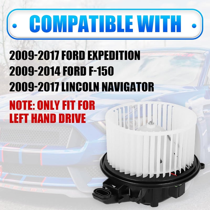 Tnyeobae AC Heater Blower Motor Assembly for Ford F150, Expedition, Lincoln Navigator - Image 2