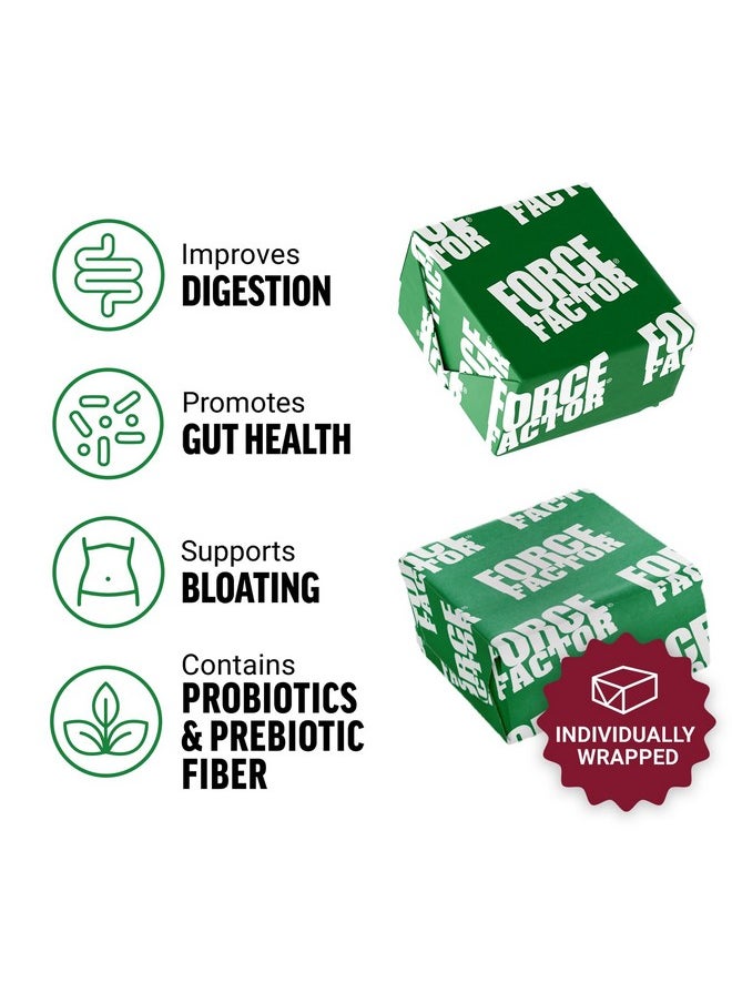 Force Factor FORCE FACTOR Smarter Greens Superfood Chews, 3-Pack, Greens and Superfoods with Probiotics, Antioxidants, and Fiber, Greens Supplement to Support Digestion, Nitric Oxide, and Energy, 180 Chews  - Image 2
