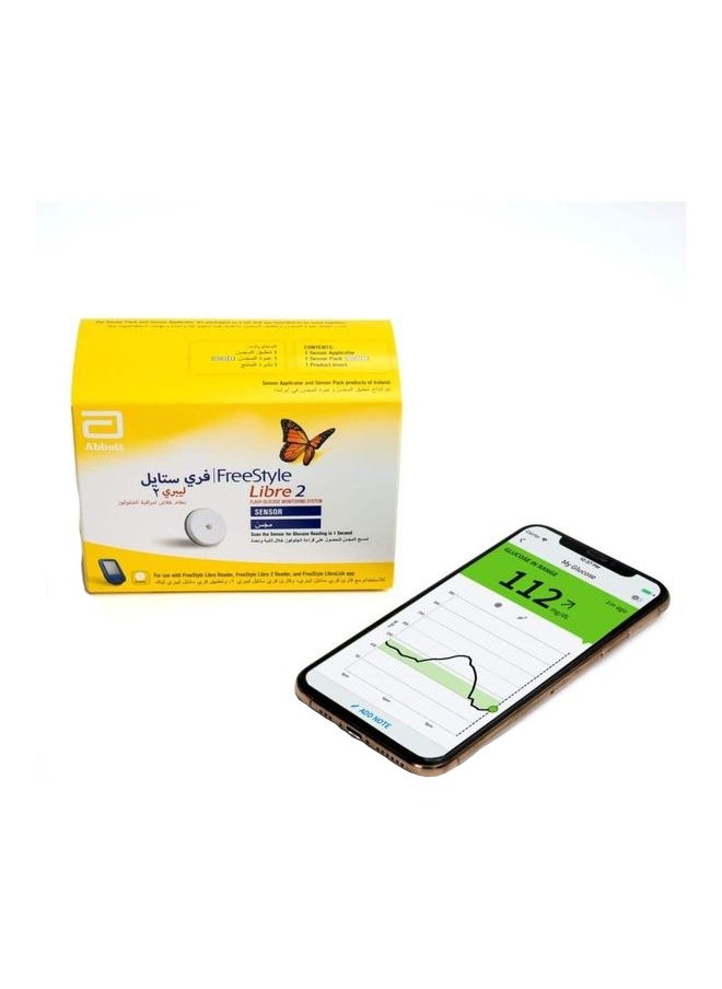 Abbott - FreeStyle Libre 2 Flash Glucose Monitoring System Sensor Kit - Image 1