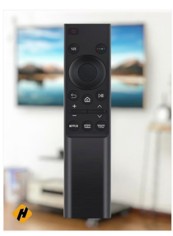 جهاز تحكم عن بعد للتلفزيون الذكي من سامسونج - جهاز تحكم بديل عالمي متوافق مع تلفزيون سامسونج الذكي NEO QLED LED UHD SUHD HDR LCD 4K 8K الذكي مع أزرار مفاتيح نيتفليكس وبرايم فيديو وتلفزيون سامسونج - Image 1