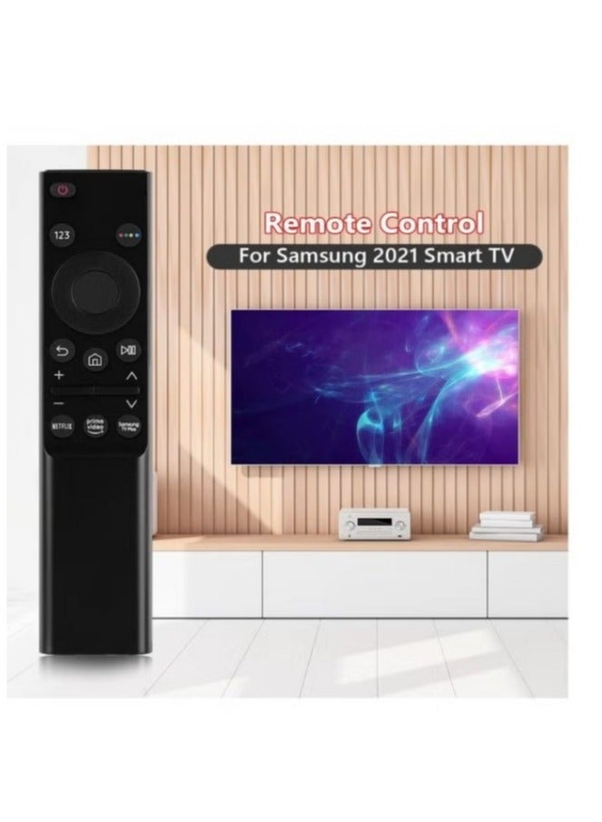 جهاز تحكم عن بعد للتلفزيون الذكي من سامسونج - جهاز تحكم بديل عالمي متوافق مع تلفزيون سامسونج الذكي NEO QLED LED UHD SUHD HDR LCD 4K 8K الذكي مع أزرار مفاتيح نيتفليكس وبرايم فيديو وتلفزيون سامسونج - Image 4