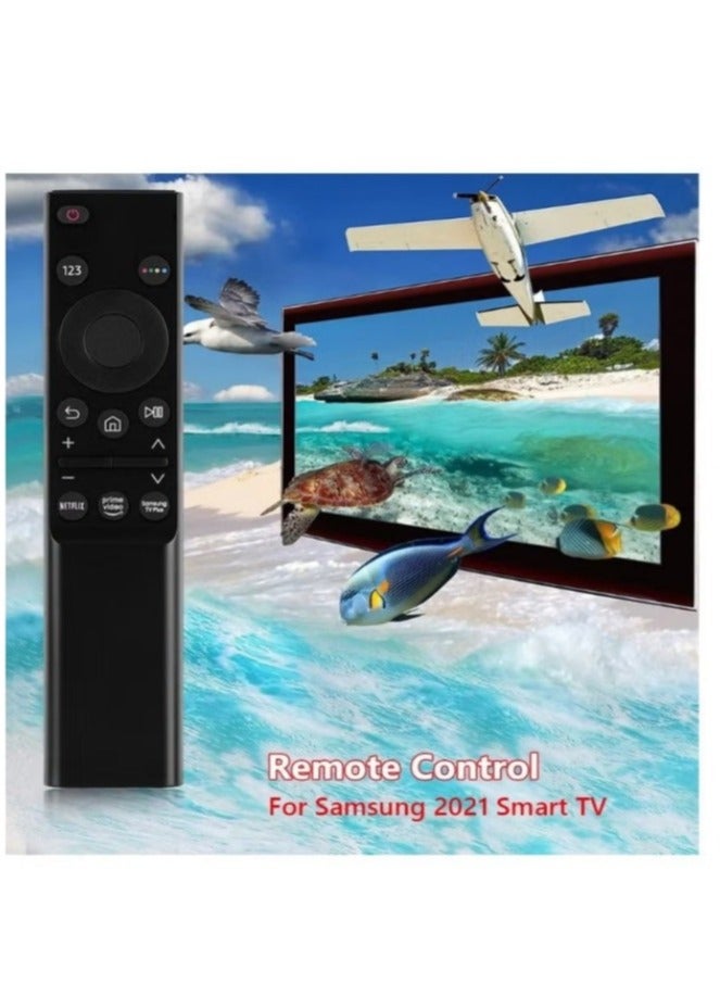 جهاز تحكم عن بعد للتلفزيون الذكي من سامسونج - جهاز تحكم بديل عالمي متوافق مع تلفزيون سامسونج الذكي NEO QLED LED UHD SUHD HDR LCD 4K 8K الذكي مع أزرار مفاتيح نيتفليكس وبرايم فيديو وتلفزيون سامسونج - Image 5