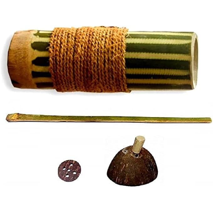 صانعة البرياني من الخيزران بمقبض، جهاز بخار بوتو كوتي التقليدي من الخيزران - Image 2