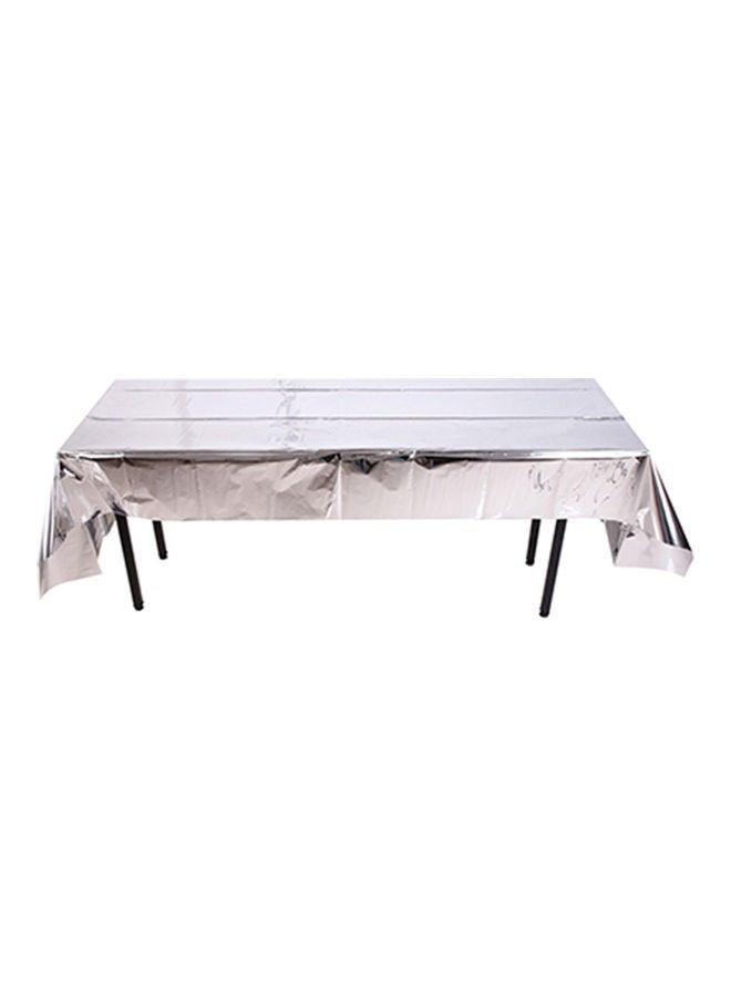 NIBEMINENT Rectangular Waterproof Glitter Party Tablecloth
