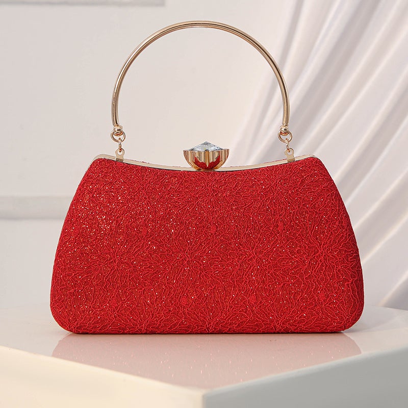 New Evening Bag Cheongsam Bag Wedding Bag Bridal Bag Evening Dress Bag Celebrity Handbag Shoulder Crossbody Handbag - Image 1