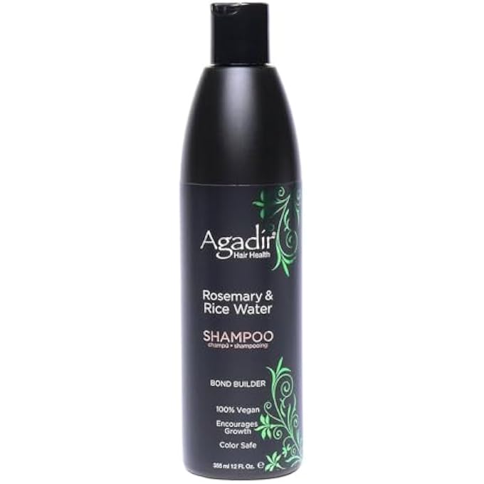 Agadir Rosemary & Rice Water Shampoo 12 oz.