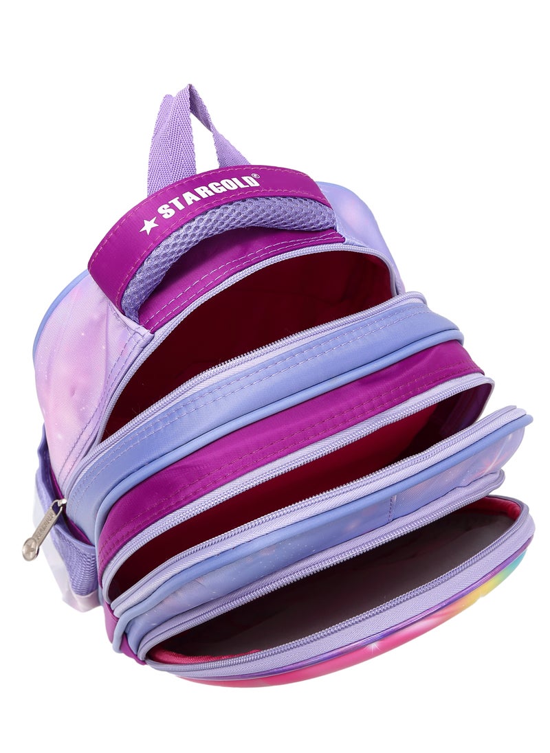 Stargold - Baby Backpack For Baby Girls With Adjustable Strap For School 12 Inch - Image 1
