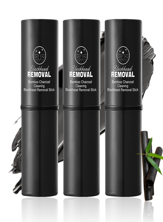WENJLYJ 3PCS Blackhead Remover Stick,Clay Mask Stick Pore Mask Black Head Remover for Face Deep Pore Cleansing,Nose Strips Blackhead Remover Smooth and Moisturizing for All Skin Types,Men & Women - Image 1