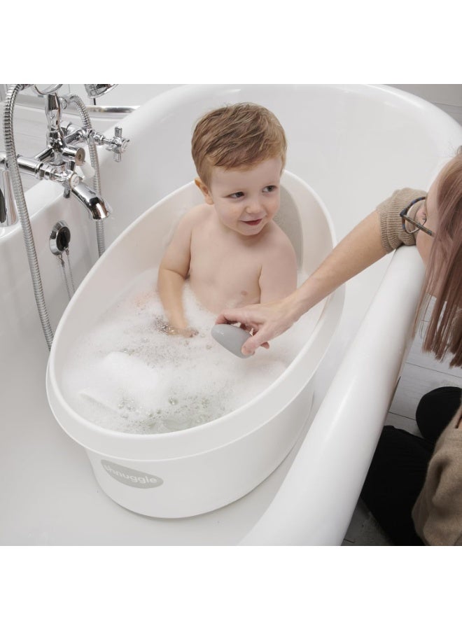 Shnuggle مقياس حرارة حمام شنجول بيبلي للأطفال من 0 شهر وما فوق - رمادي - Image 2