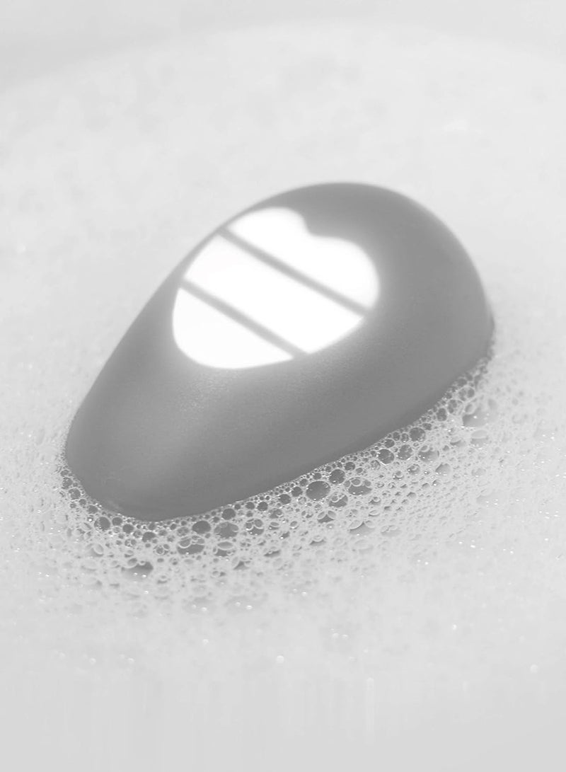 Shnuggle مقياس حرارة حمام شنجول بيبلي للأطفال من 0 شهر وما فوق - رمادي - Image 3