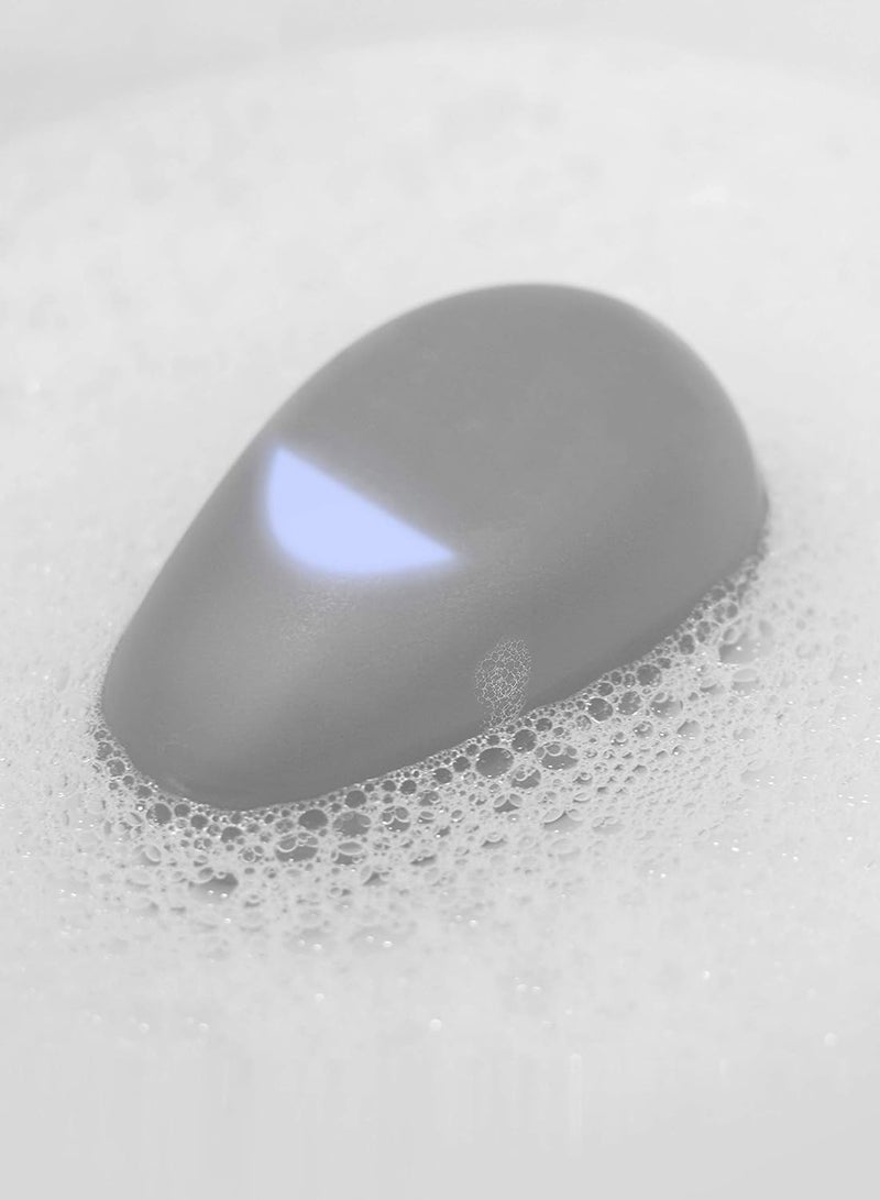 Shnuggle مقياس حرارة حمام شنجول بيبلي للأطفال من 0 شهر وما فوق - رمادي - Image 4