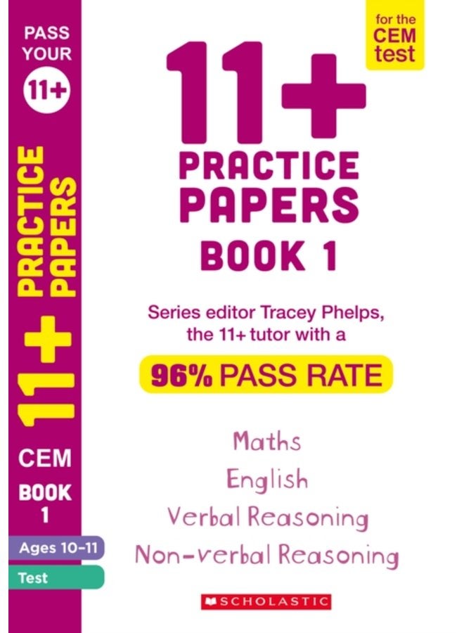 11 Practice Papers for the CEM Test Ages 10 11 Book 11 - Paperback