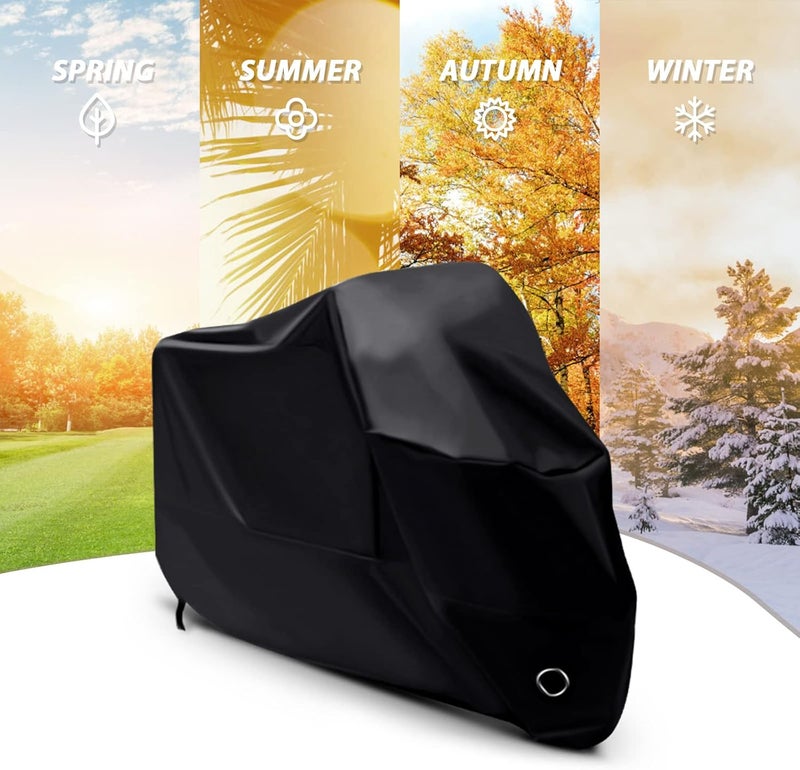 LIHAO Waterproof Motorcycle Cover for All Weather Protection - Image 4