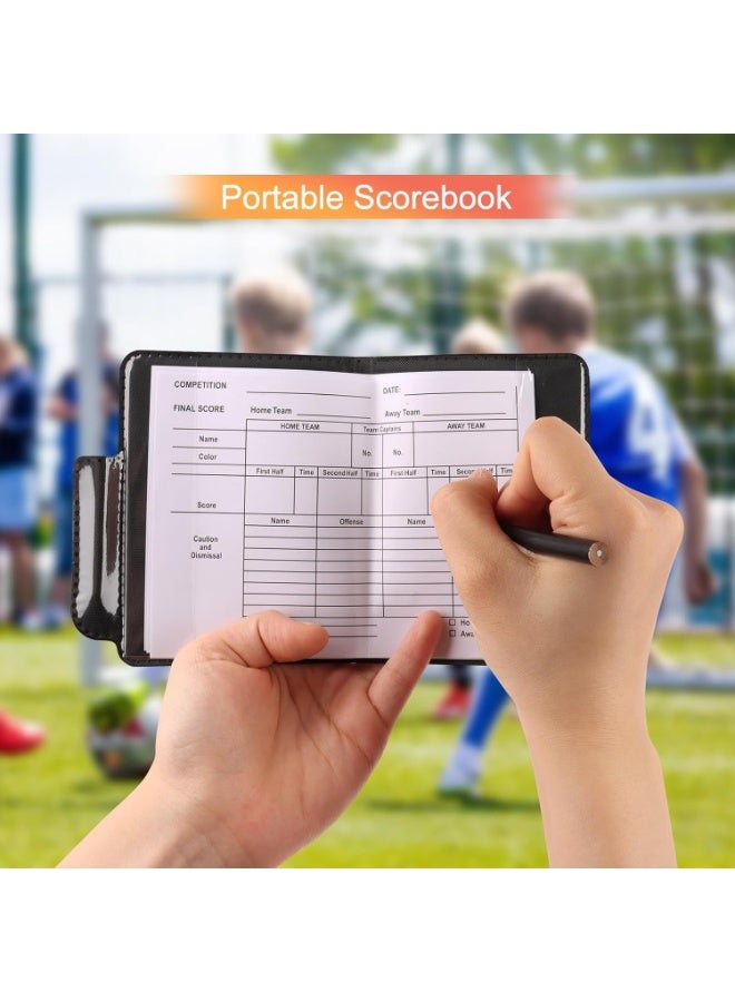 هومستر مجموعة بطاقات الحكم ، البطاقة الحمراء الأصفراء مع مجموعة الصفارة ، للرياضات المدرسية ، كرة القدم ، كرة السلة ، البيسبول - Image 4