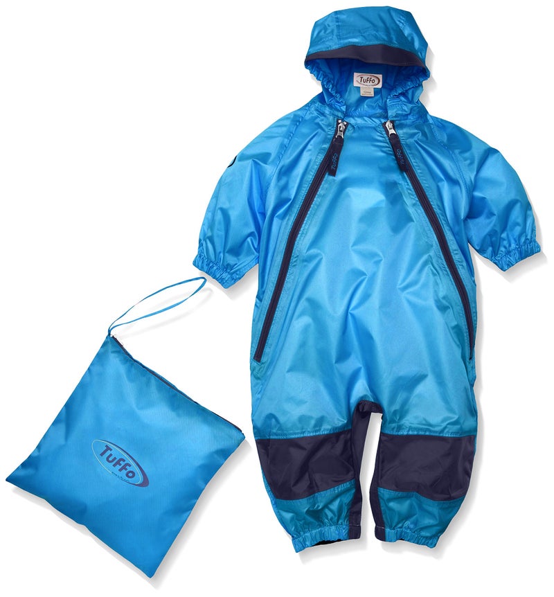 Tuffo Unisex Baby Muddy Buddy Coverall, Blue, 18 Months - Image 1