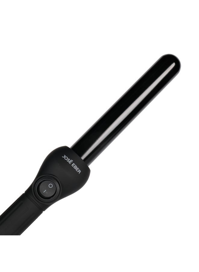 JOSE EBER - Prostyle 25Mm Clipless Curling Iron - Negative Ions Hair Curler- Ceramic Wand For Stunning Beach Waves And Long-Lasting Curls Pink - Image 1