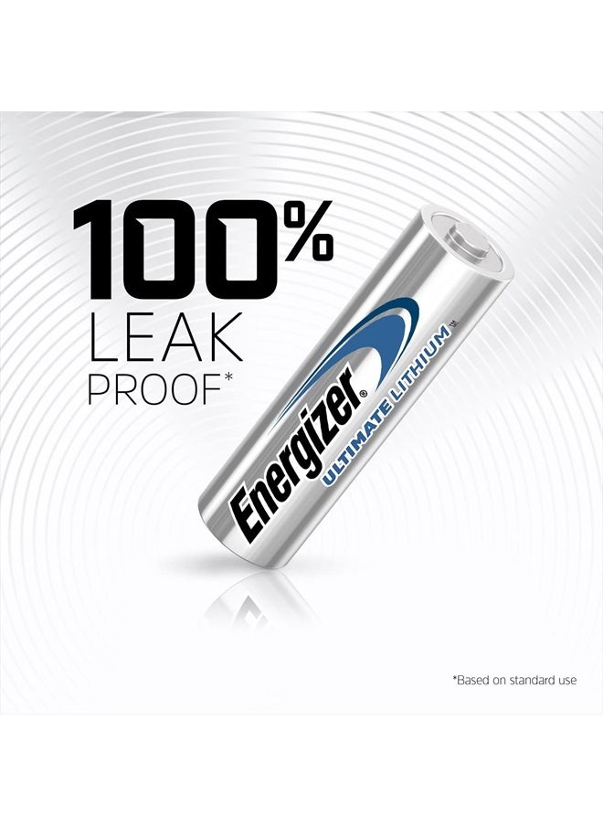 Energizer - AA Batteries, Ultimate Double A Battery Lithium, 12 Count - Image 1