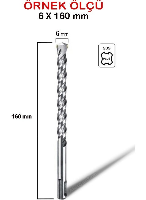 GFB Sds Plus Concrete Wall Drill Bit 15 x 160 mm  - Image 2