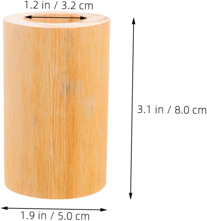 Uonlytech 4Pcs Furniture Height Extender Round Bed Risers for DIY Home Use Lift Pads with Inner Diameter for Sofas Beds and Tables Easy Installation - Image 2