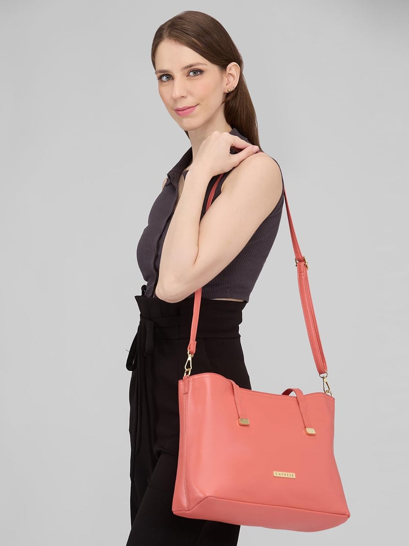 Caprese Shyla Tote Bag for Women with Multiple Pockets| Stylish and Functional Spacious Versatile Design Ideal for Work Everyday Outings and Travel - Image 2