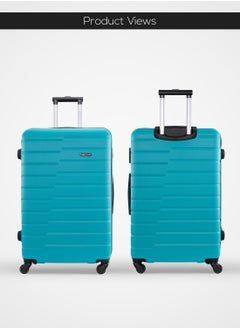 PARAJOHN Beta ABS Hardside Spinner Check In Large Luggage Trolley 28 Inch Blue  - Image 2