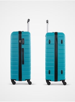 PARAJOHN Beta ABS Hardside Spinner Check In Large Luggage Trolley 28 Inch Blue  - Image 3