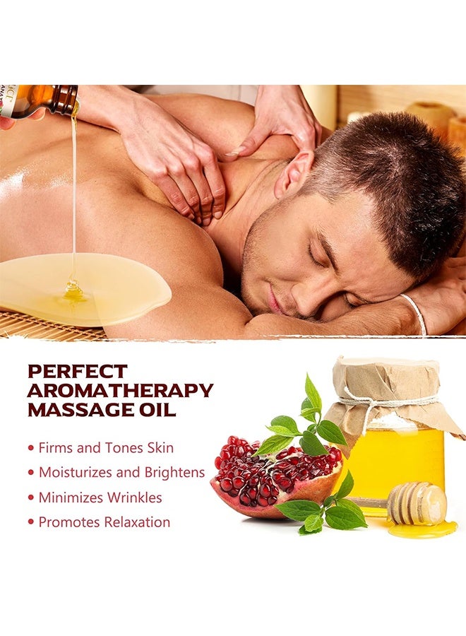 WIYUN Pomegranate Seed Oil ,for Skin and Hair Care, Enhances Skin Elasticity, Promotes Healthy Hair, Pure Natural Pomegranate Seed Oil, Nourishes and Moisturizes, Anti-Aging, Reduces Fine Lines 60ml - Image 3