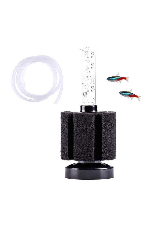 VAYINATO XINYOU XY-280 Super Biochemical Sponge Filter for Aquarium Fish Tank with Free 2 Meter Hose Air Tube - Image 1