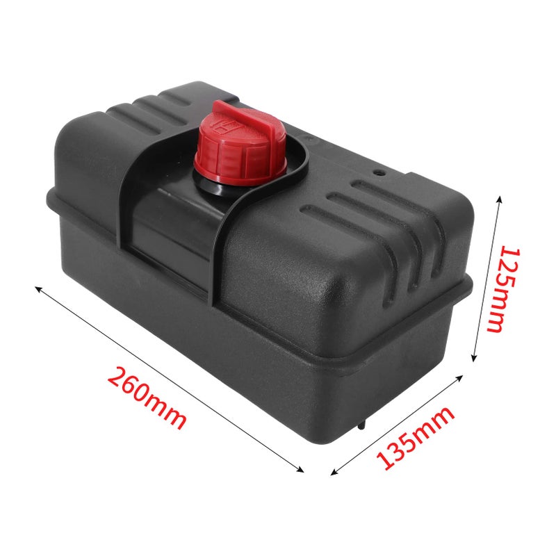 Tektall Fuel Tank With Cap Gas 4 Quart Compatible with Various Tecumseh Engines Including H35-45751Y HM100-159090H HM80-155490S HM80-155579T OHSK120-222005A & other models Replace #37290 & 34156 - Image 2